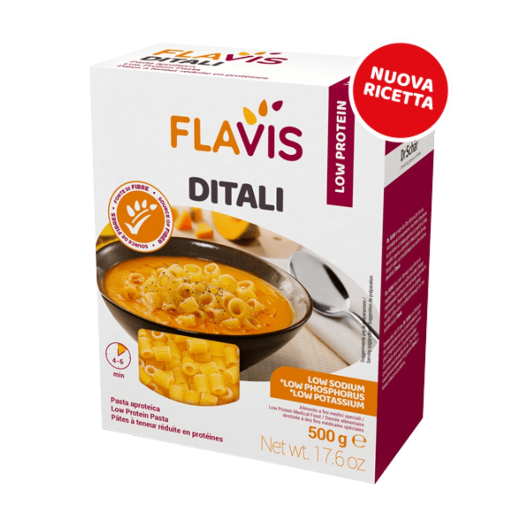 Flavis Ditali Aproteici Pasta 500g