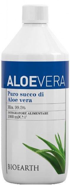 Bioearth Puro Succo Aloe Vera Integratore 1000ml