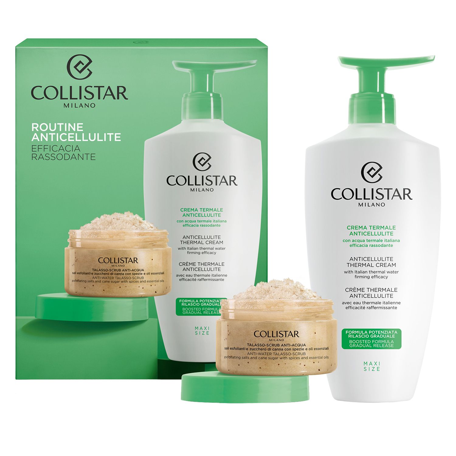 Collistar Cofanetto Routine Anti cellulite Efficacia Rassodante 150g + 400ml