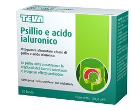 Psillio Acido E Acido Ialuronico 20 Bustine