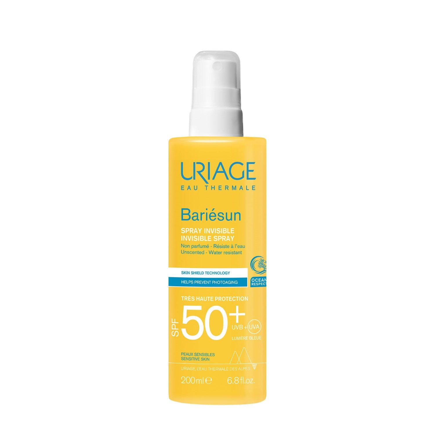 Uriage Bariesun SPF 50+ spray protezione solare Senza Profumo 200ml