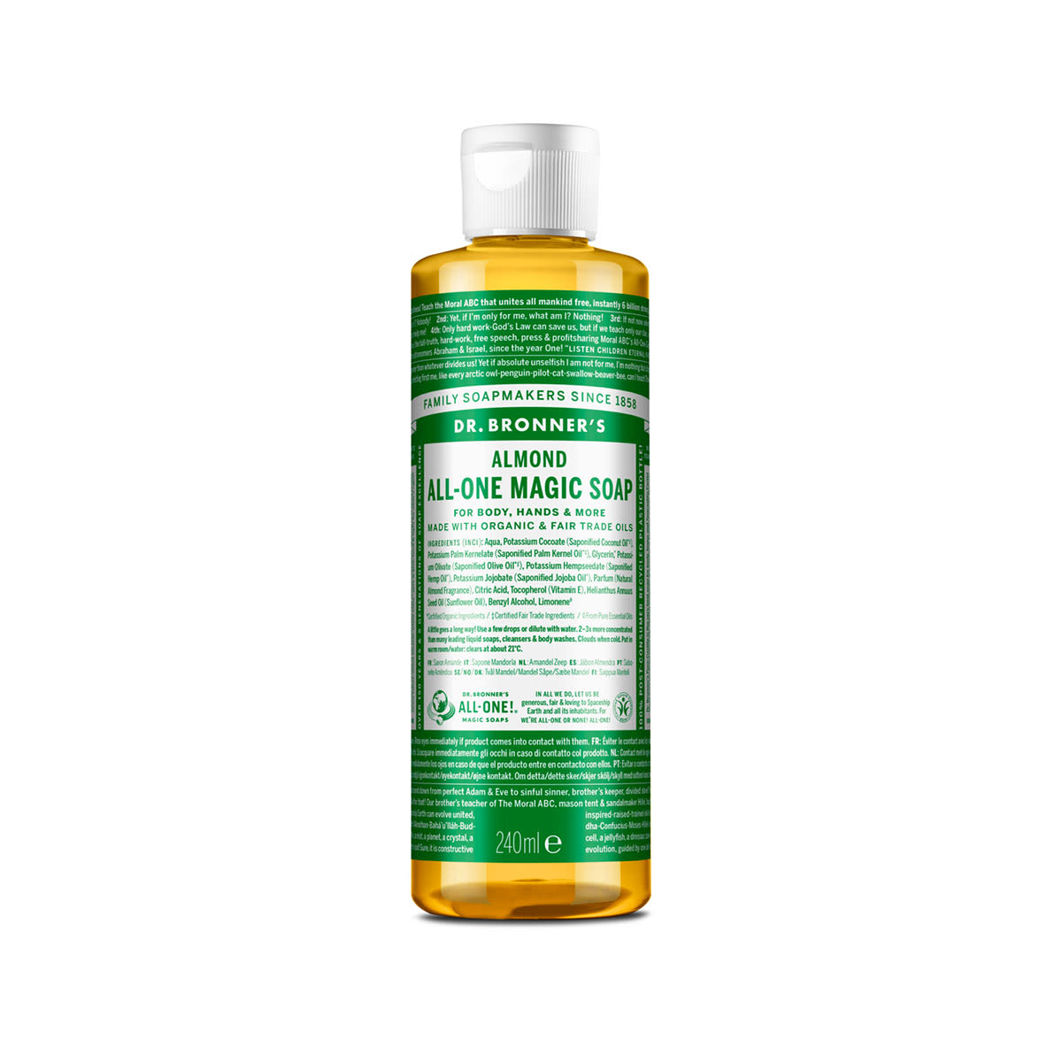 image - 972194740 - DR BRONNER'S 18-IN-1 LIQUID SOAP ALMOND 240 ML - 4760030_1.jpg