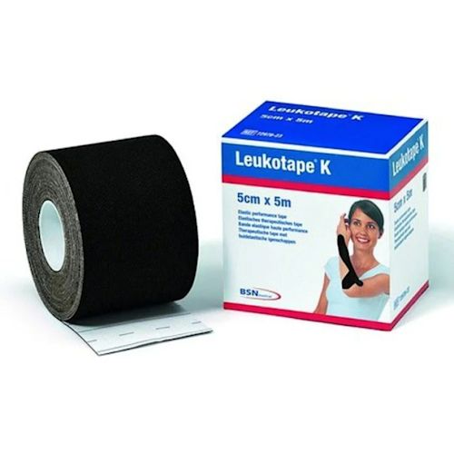 989264597 - BENDA ADESIVA ACTIMOVE LEUKOTAPE K TAPING FISIOTERAPICO LARGHEZZA 5 CM LUNGHEZZA 5 M COLORE NERO IN ROTOLO - 0006468_1.jpg