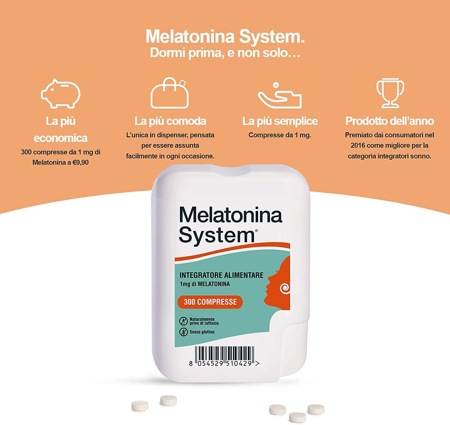 934036777 - Melatonina System 1mg Integratore Relax 300 compresse - 4723007_4.jpg