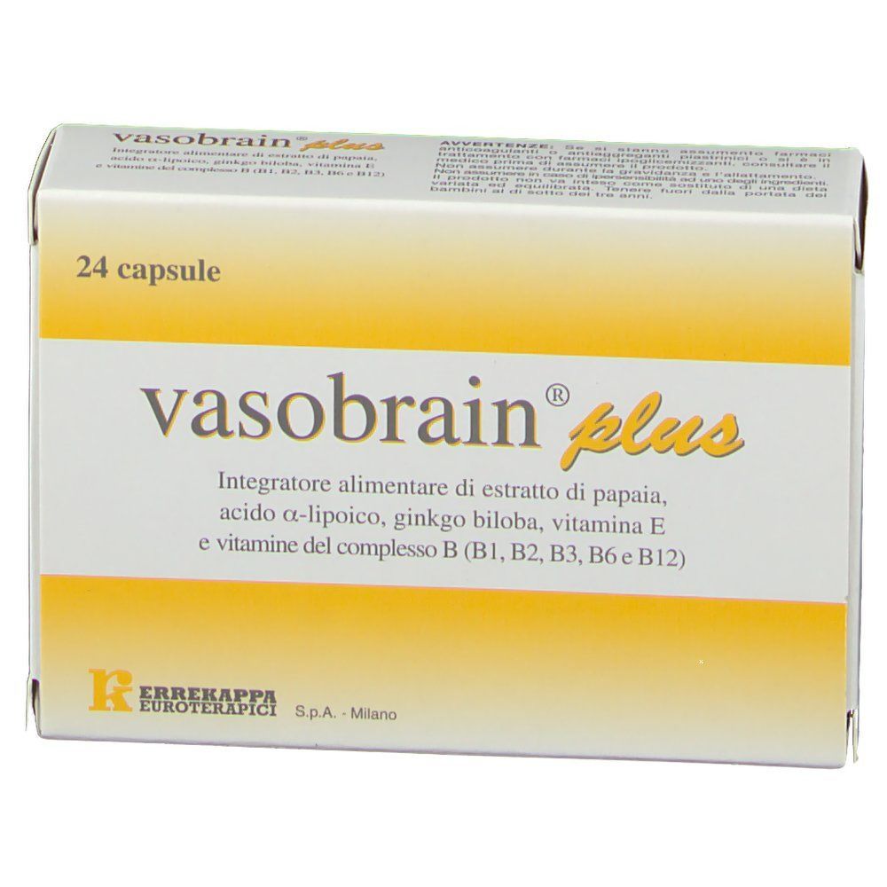 Vasobrain Plus 24 Capsule