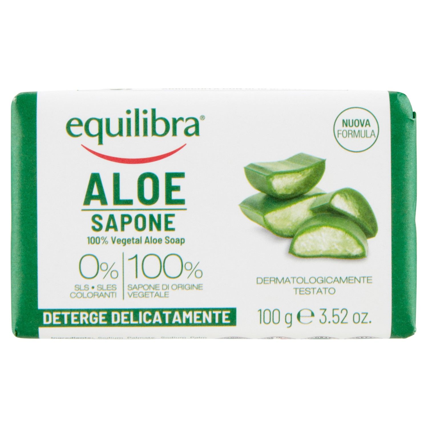 Equilibra Aloe Sapone 100% Vegetale 100ml