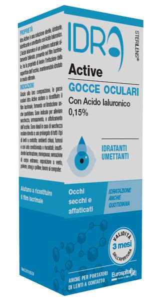 Sterilens Idra Active Gocce occhi Acido Ialuronico 10ml