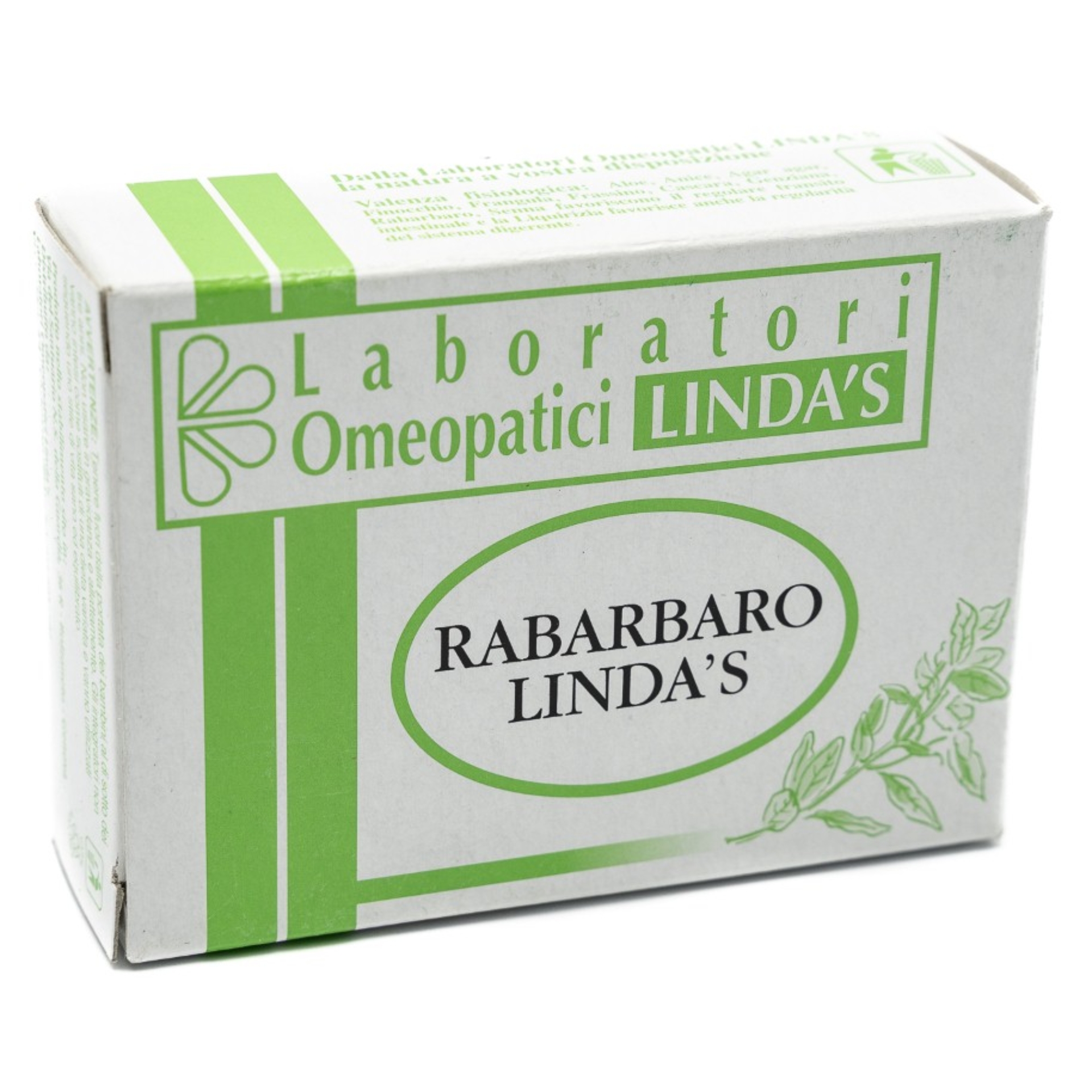 Linda's Rabarbaro Integratore Di Benessere Intestinale 45 Tavolette
