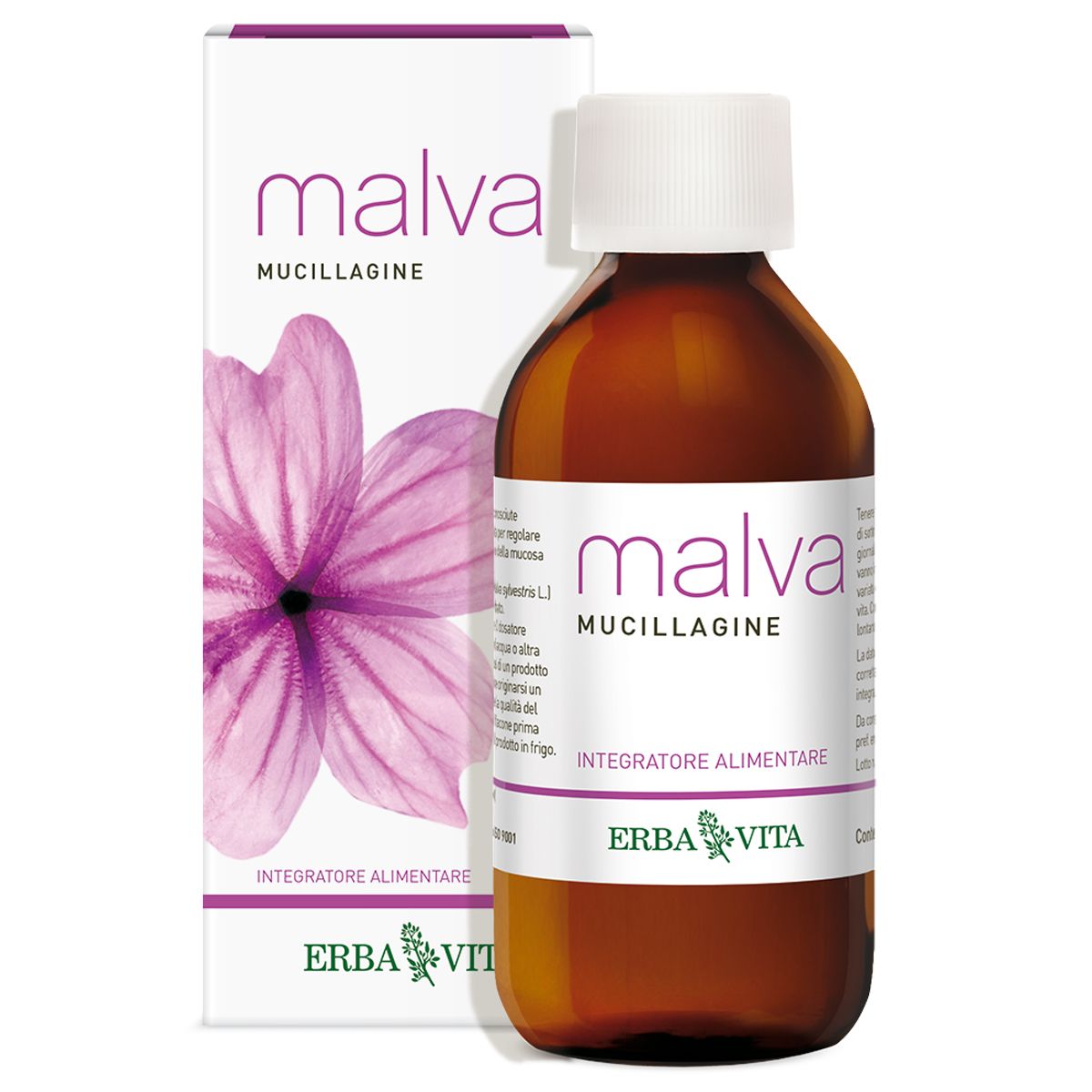 Erba Vita Malva Mucillagine Integratore Digestione 200ml