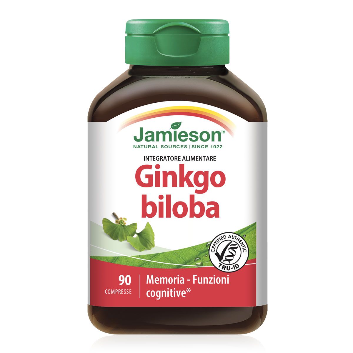 Jamieson Ginkgo Biloba Integratore 90 Compresse