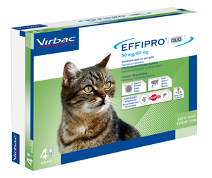104836022 - EFFIPRO DUO*spot-on soluz 4 pipette 0,5 ml 50 mg + 60 mg gatti da 1 a 6 Kg - 7888691_1.png