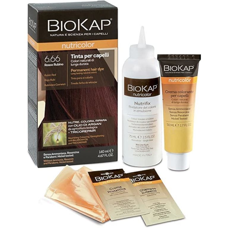 Biokap Nutricolor Tinta Capelli 6.66 Rosso Rubino