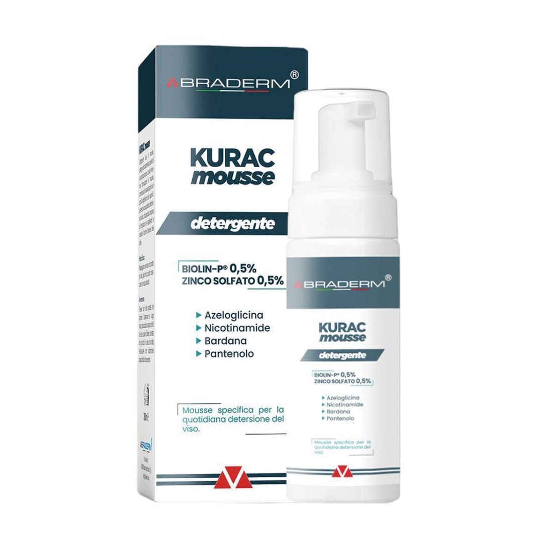 image - 986719476 - KURAC MOUSSE DETERGENTE VISO 100 ML BRADERM - 4791202_1.jpg