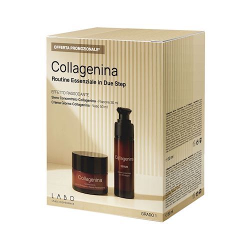 image - 951457579 - COLLAGENINA ROUTINE ESSENZIALE EFFETTO RASSODANTE CREMA GIORNO 50 ML + SERUM GRADO 1 30 ML - 4859286_2.jpg