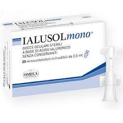 Ialusol Mono Gocce occhi 20 Fiale