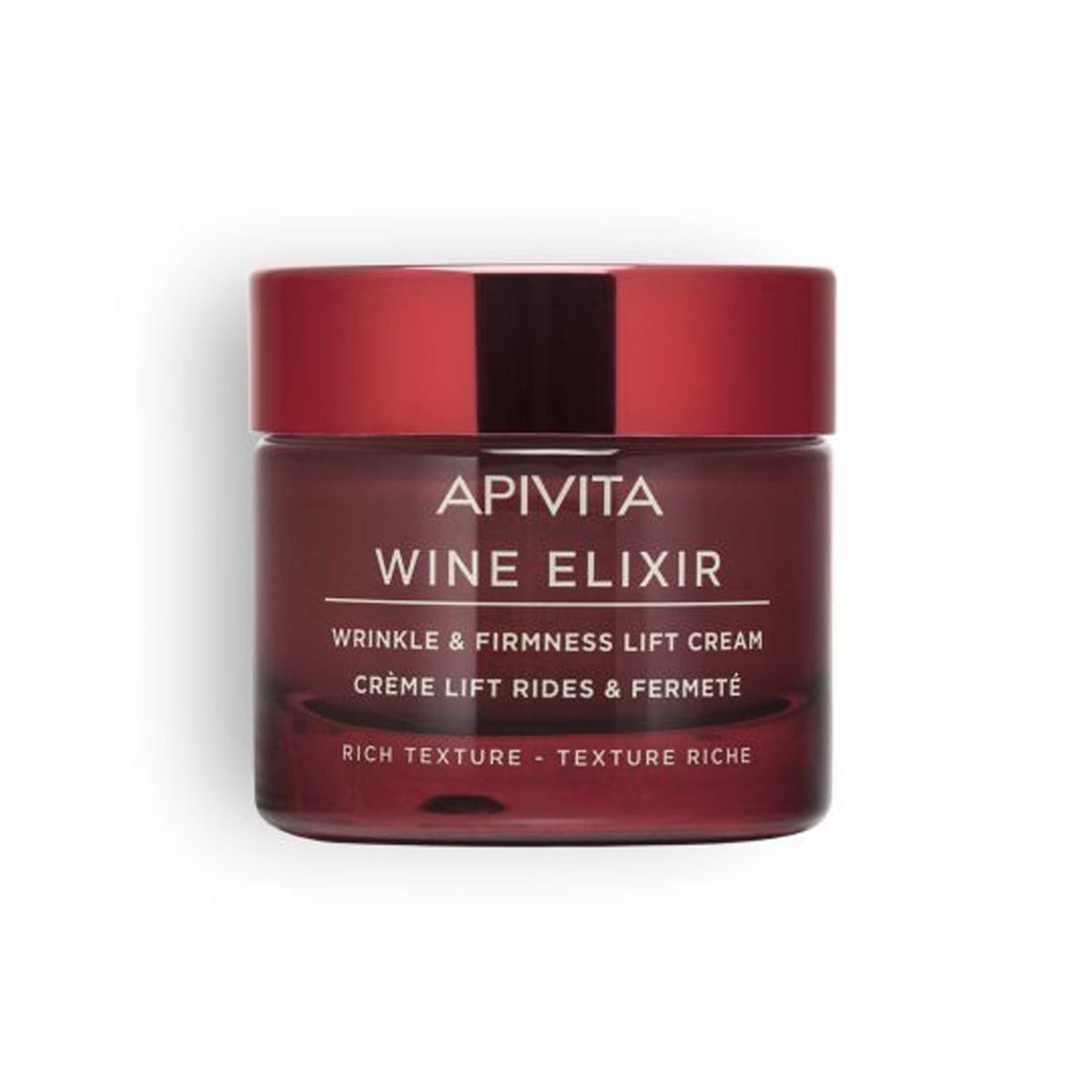 Apivita Wine Elixir Crema Liftante Rughe E Compattezza Texture Ricca 50ml