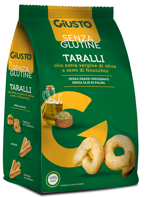 Giusto Taralli Finocchio Senza Glutine 40g