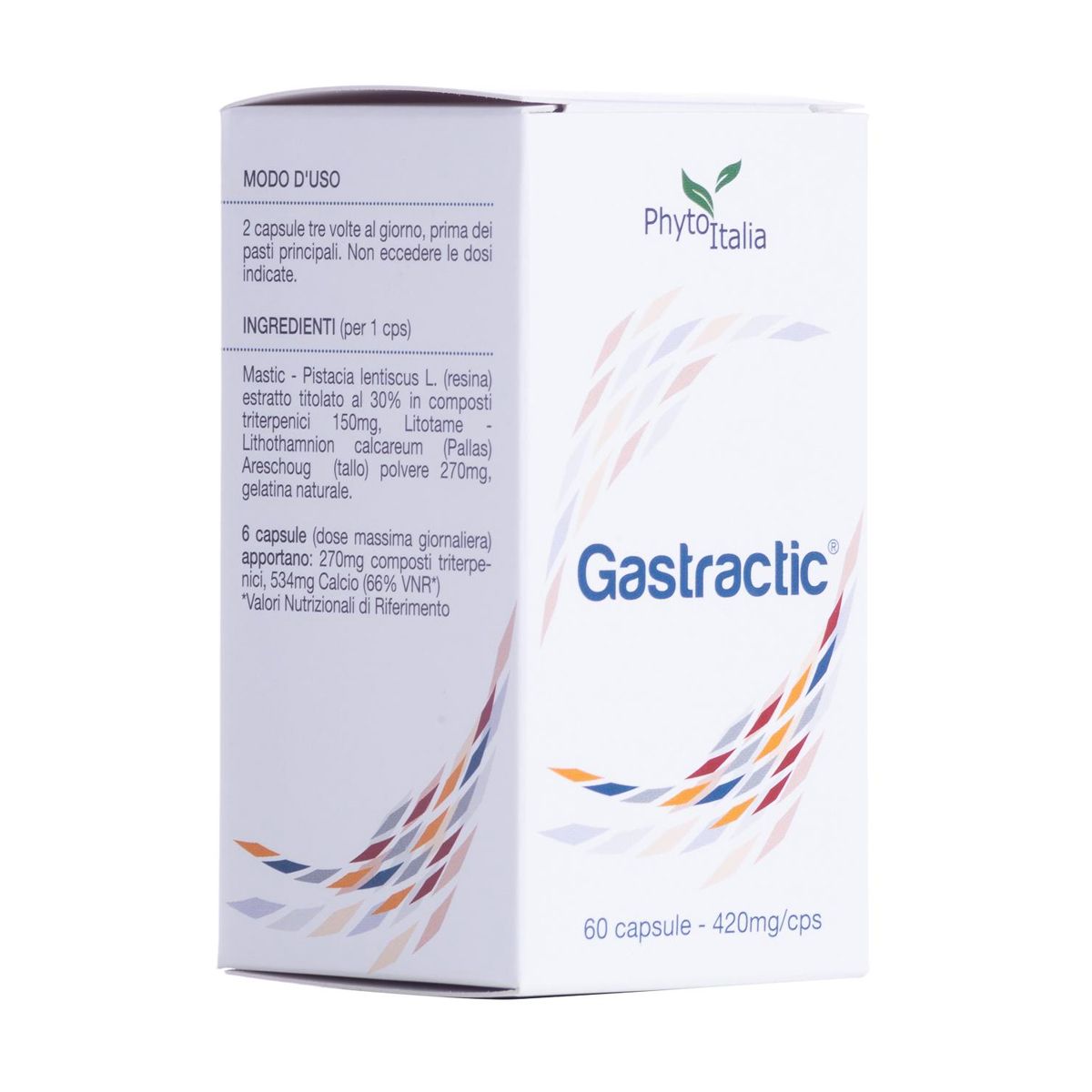 Gastractic Integratore Digestione 60 Capsule