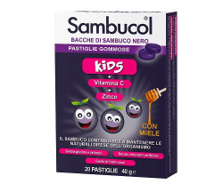979054879 - Sambucol Kids Integratore difese immunitarie bimbi 20 pastiglie gommose - 7895246_1.jpg