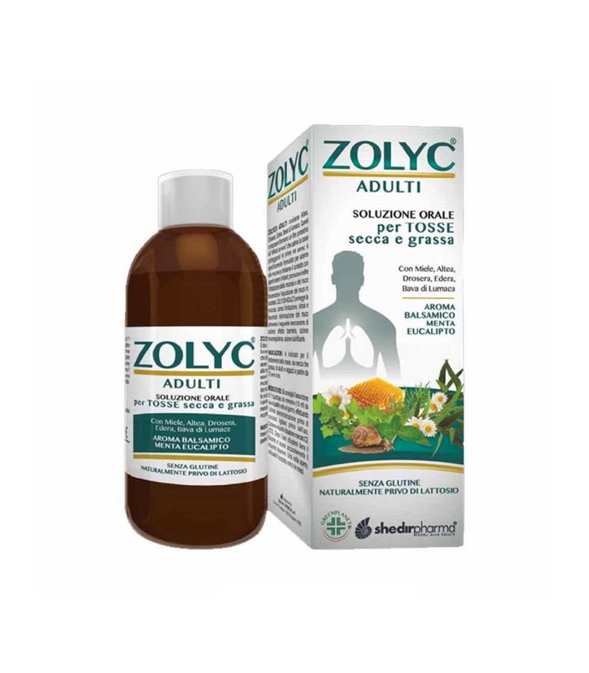 Zolyc per Adulti Sciroppo per tosse Mista 150ml