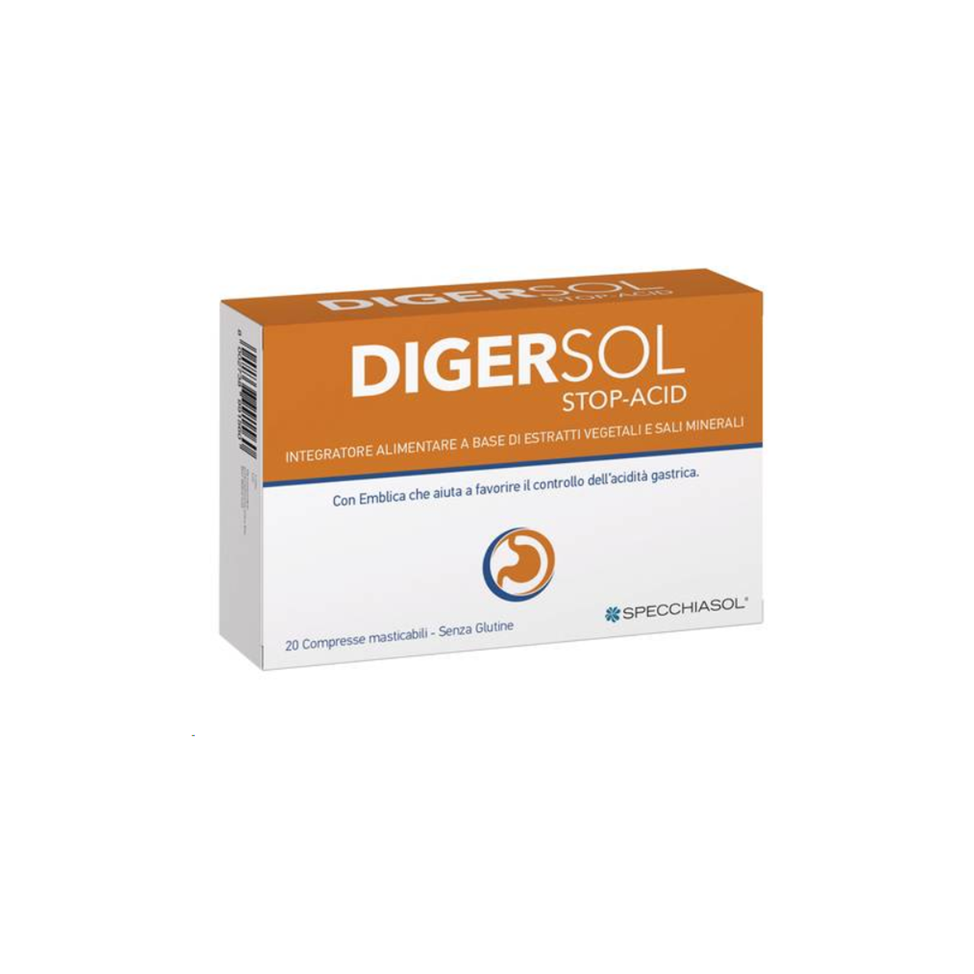 Digersol Stop-acid Integratore Digestione 20 Compresse