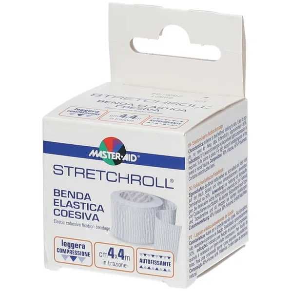 image - 901148357 - Master-Aid Stretchroll Benda Elastica Coesiva 4x4cm - 7878606_3.jpg