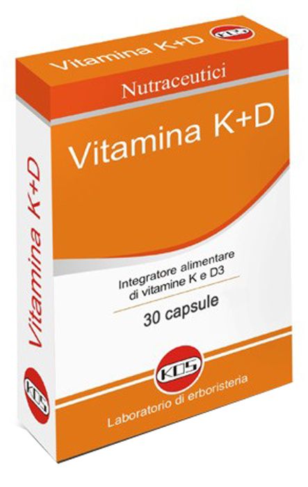 Vitamina K+d Vegetale Integratore immunostimolante 30 Capsule