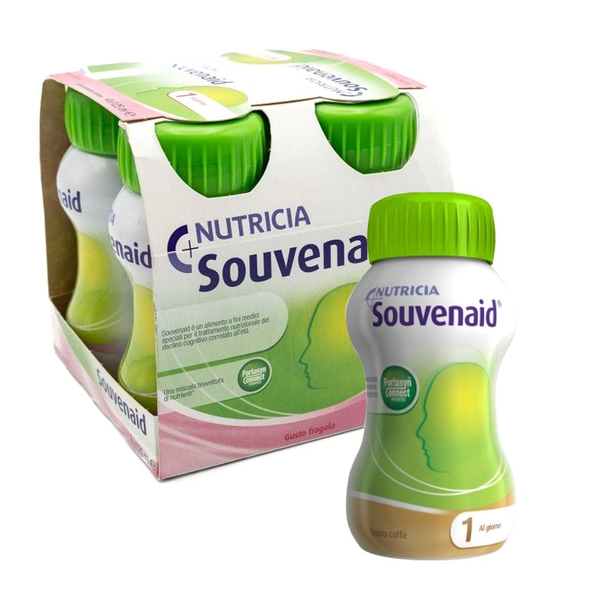 Souvenaid Caffe Cluster Alimento Iperproteico 4x125ml