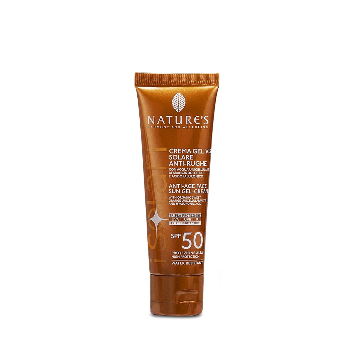 Nature's I Solari Crema Gel Viso Contro le rughe SPF 50 50ml