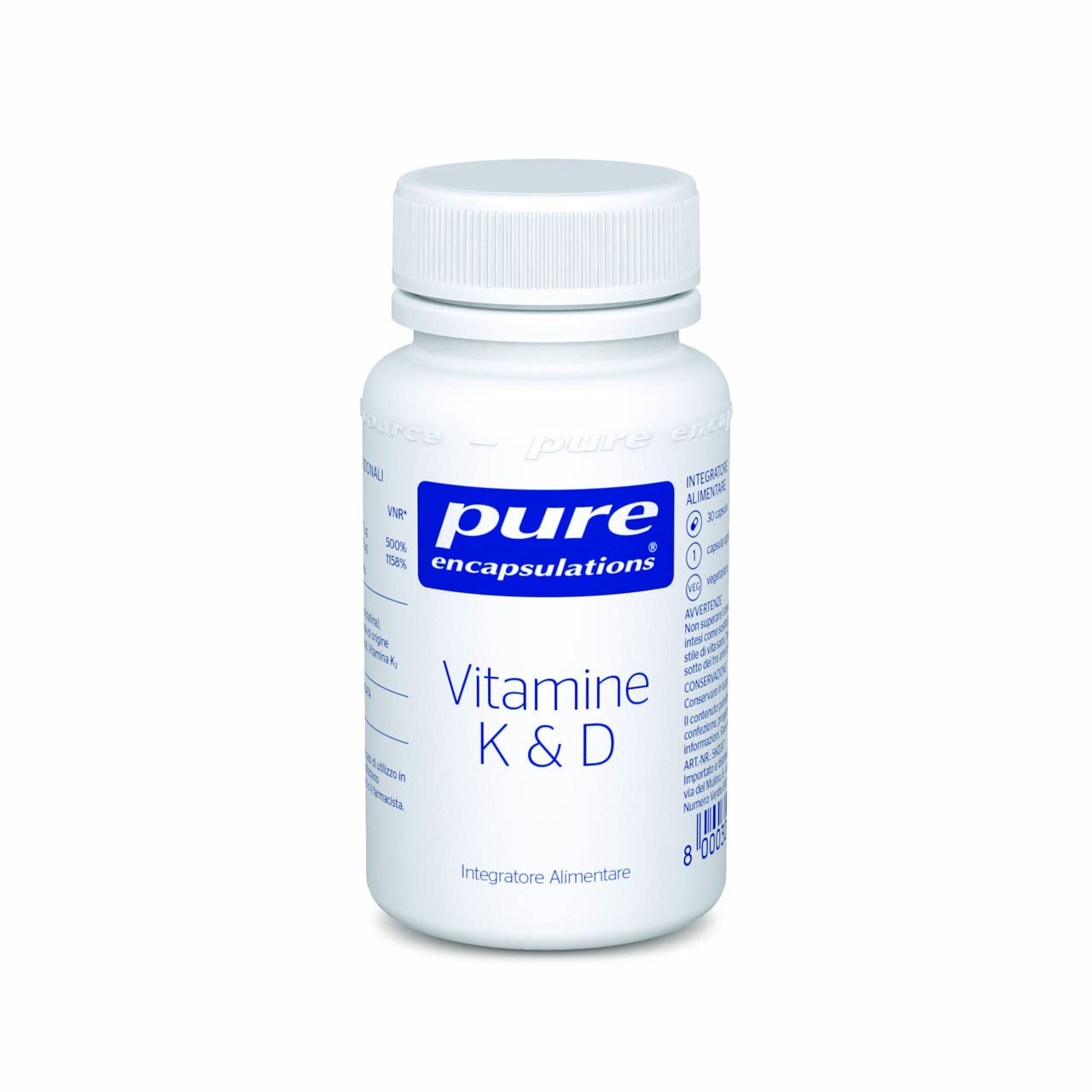 Pure Encapsulations Vitamine K&d Integratore Ossa 30 Capsule