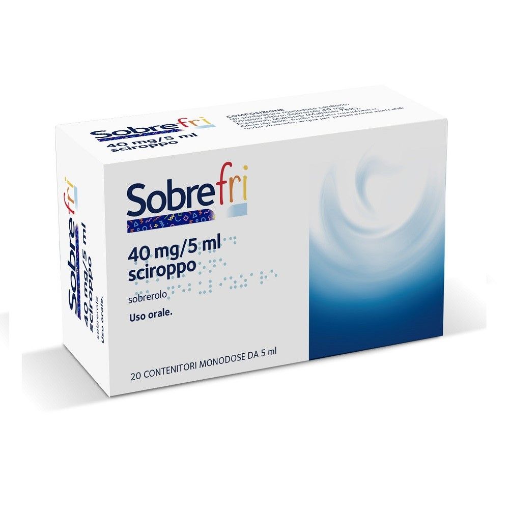 Sobrefri 40mg Sciroppo 20 Contenitori Monodose 5ml