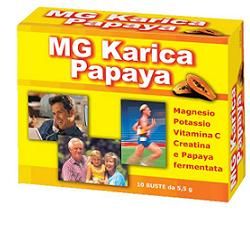 Mg Karica Papaya Integratore Energizzante 10 Bustine