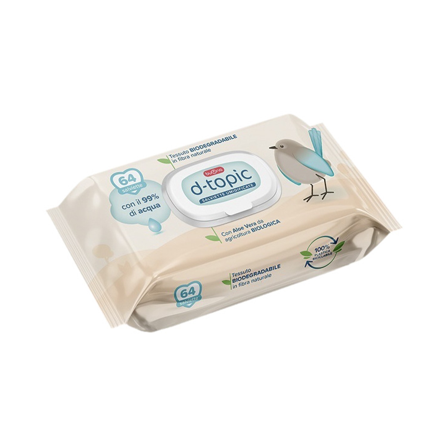 image - 989467889 - Salviette umidificate con aloe vera da agricoltura biologica, ideali per detergere la pelle delicata del bambino durante il cambio del pannolino, la pulizia del viso e delle mani. - 4867132_2.jpg