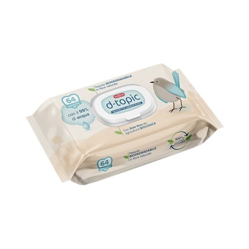 image - 989467889 - Salviette umidificate con aloe vera da agricoltura biologica, ideali per detergere la pelle delicata del bambino durante il cambio del pannolino, la pulizia del viso e delle mani. - 4867132_2.jpg