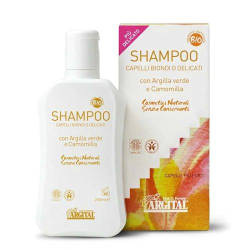 909813836 - Argital Shampoo Capelli Biondi Delicati Argilla Verde Camomilla 250ml - 4716455_3.jpg