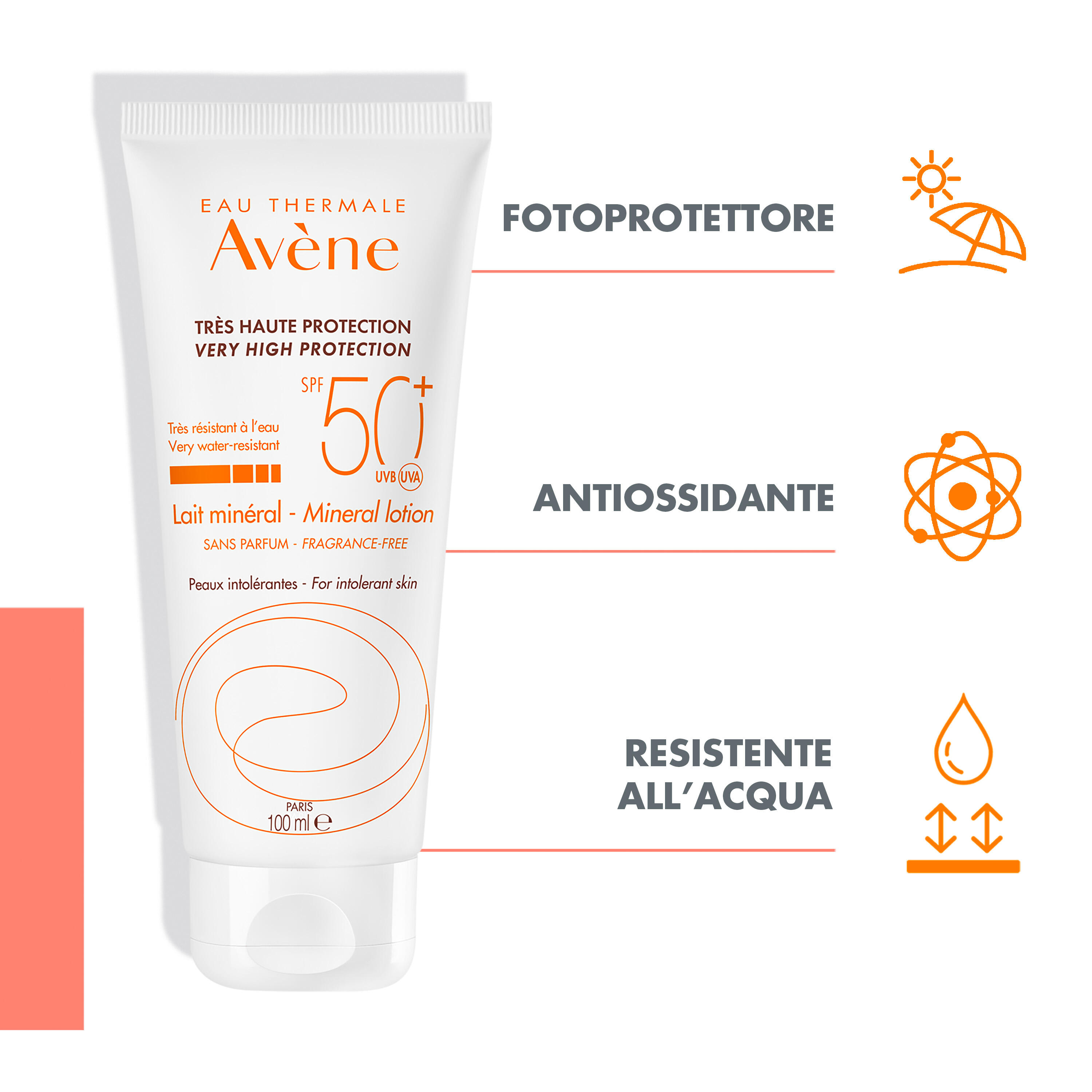 image - 931577288 - EAU THERMALE AVENE SOLARE LATTE SCHERMO MINERALE SPF 50+ 100 ML - 7882186_3.jpg