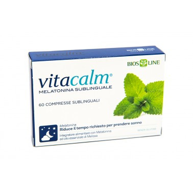 Bios Line Vitacalm Integratore Melatonina 60 Compresse