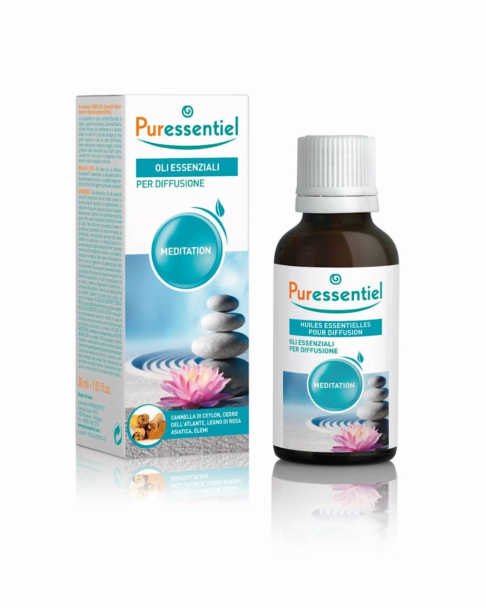 image - 971030224 - Puressentiel Miscela Meditation Oli Essenziali Diffusione30ml - 7891247_2.jpg