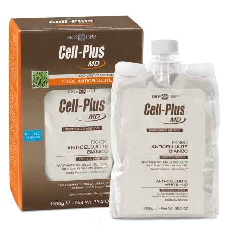 Bios Line Cell-plus Fango Anti cellulite Bianco Effetto Fresco 1kg