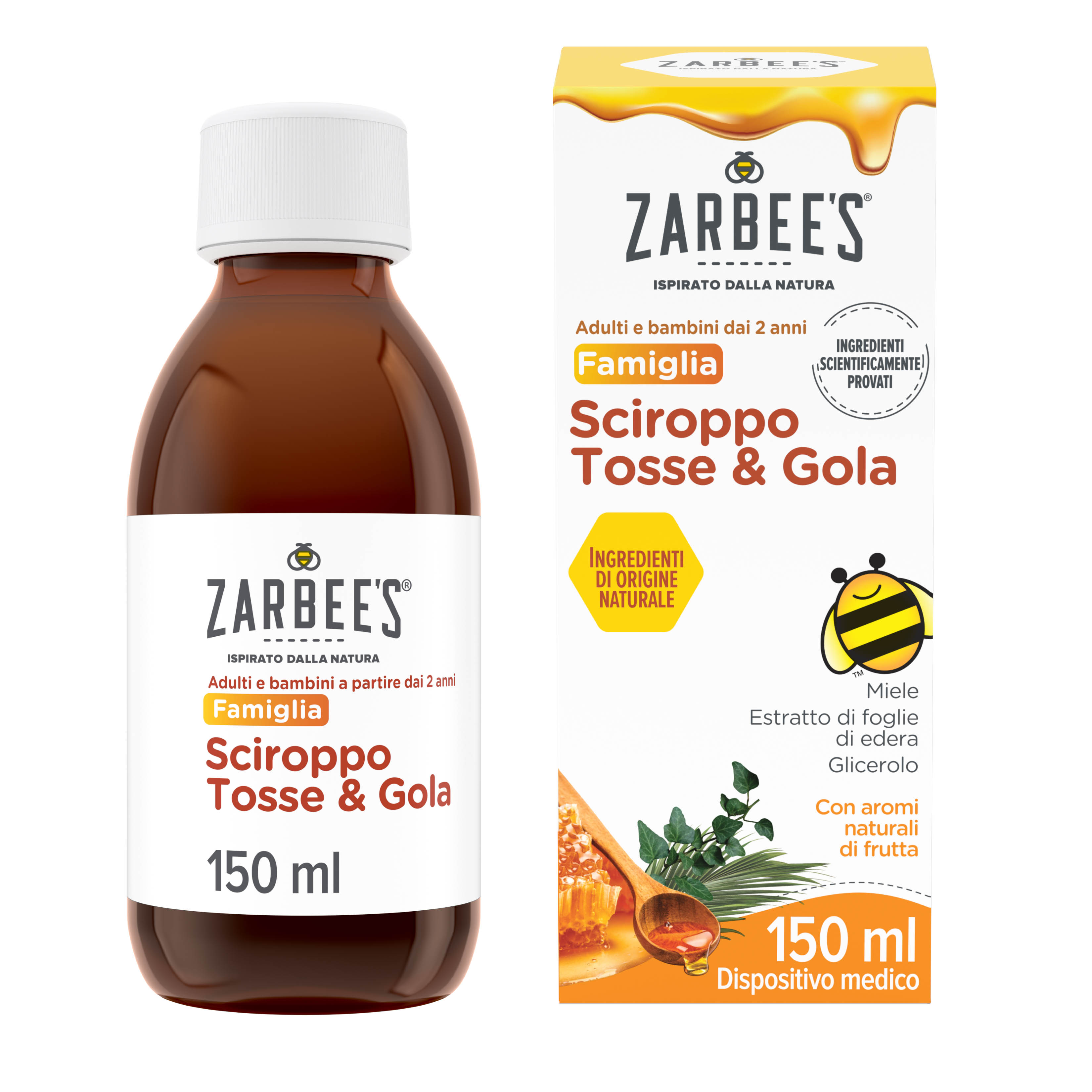 Zarbee's Tosse Gola Sciroppo 150ml