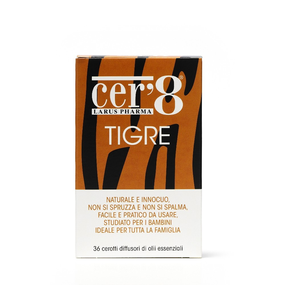 Cer'8 Tigre Cuscinetto Adesivo 36 Pezzi