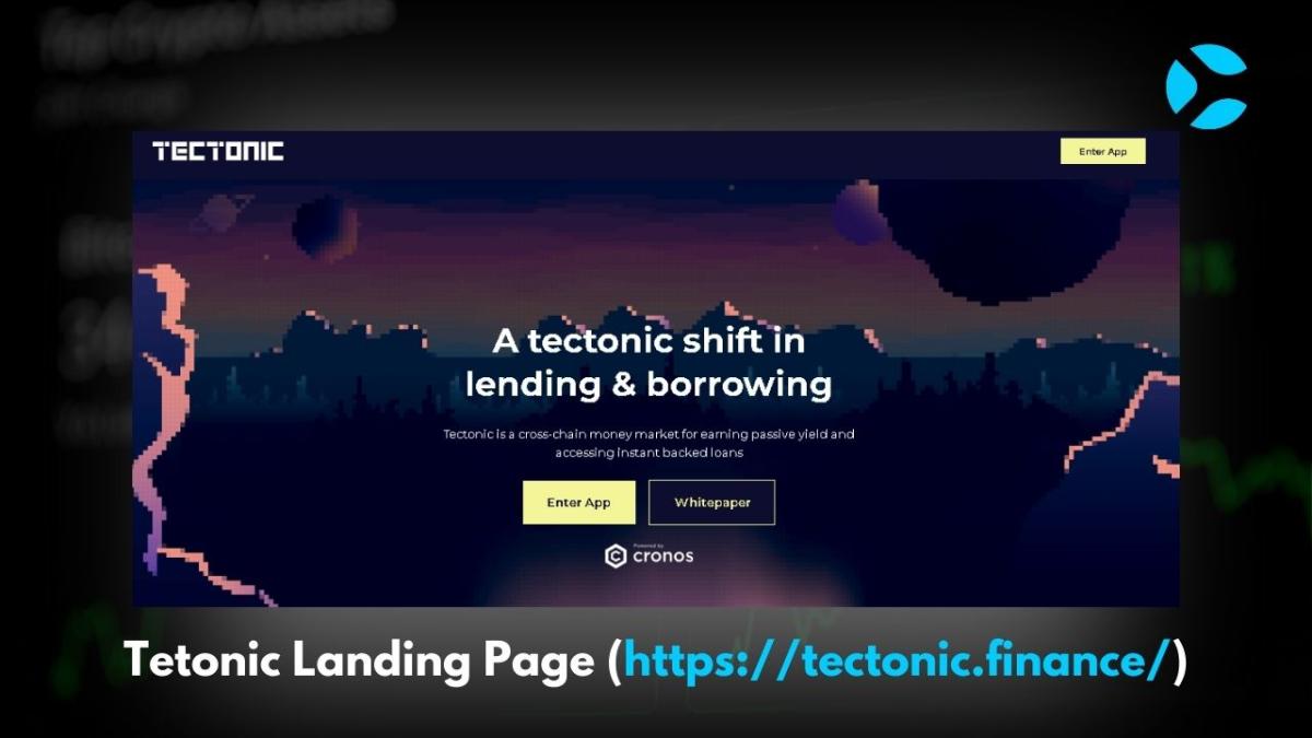Tetonic Crypto Landing Page