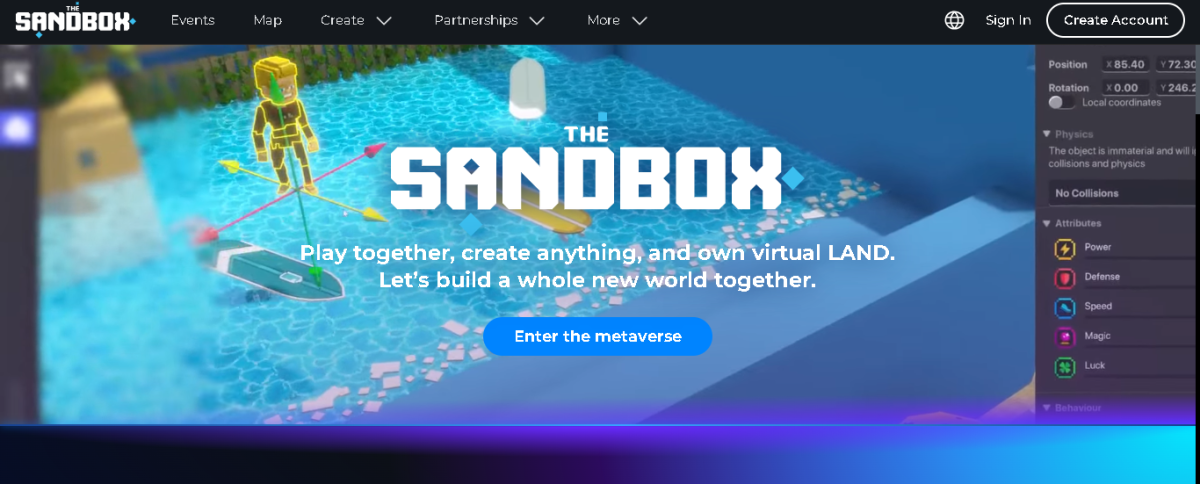 Sandbox Interface