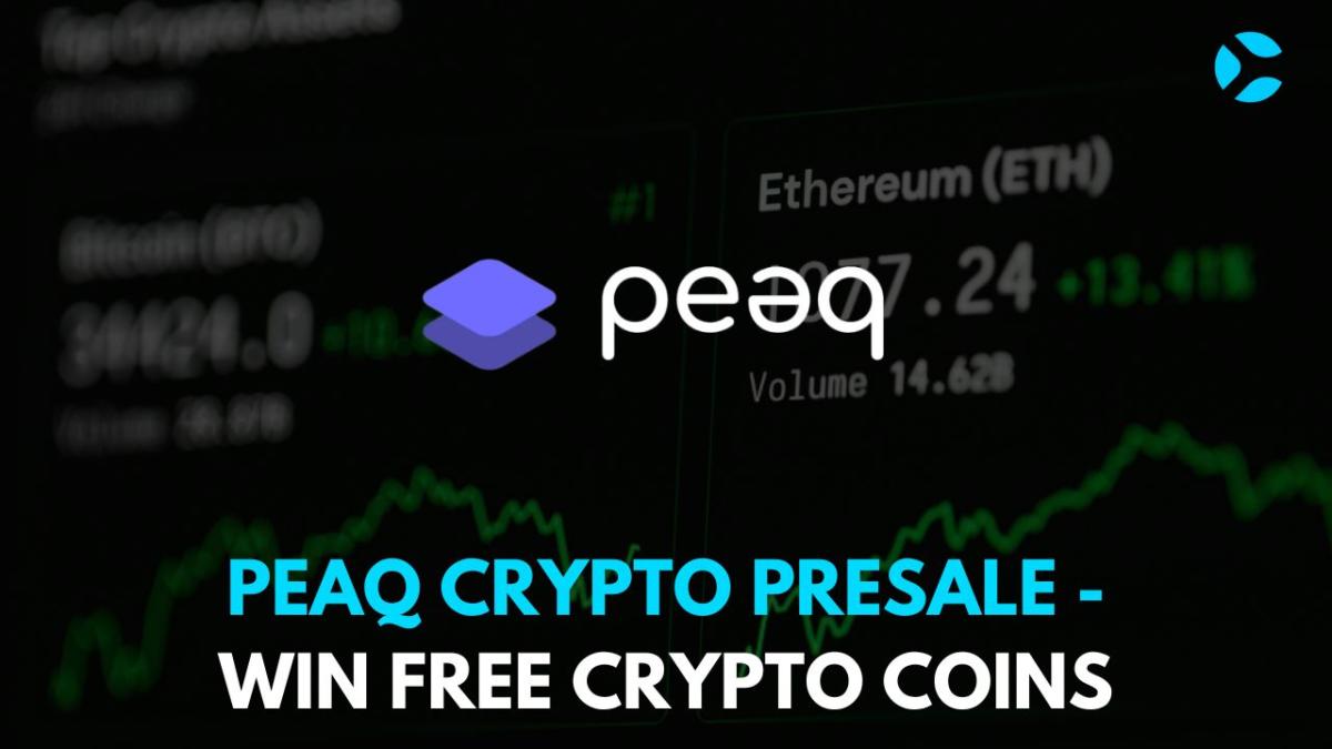 PEAQ CRYPTO PRESALE - WIN FREE CRYPTO COINS