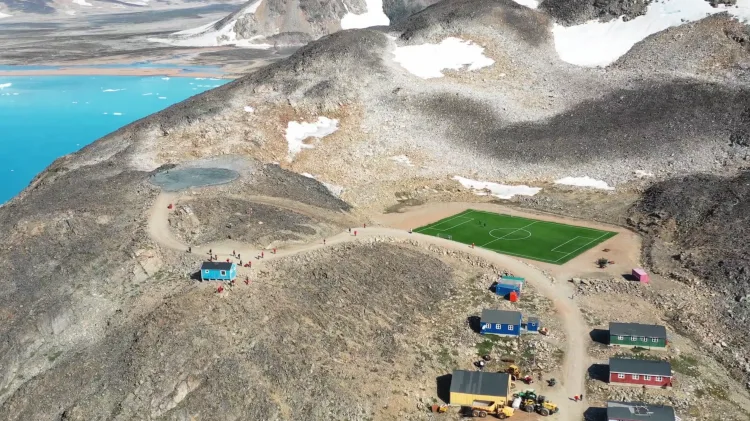 Hurtigruten Foundation Fotball Field