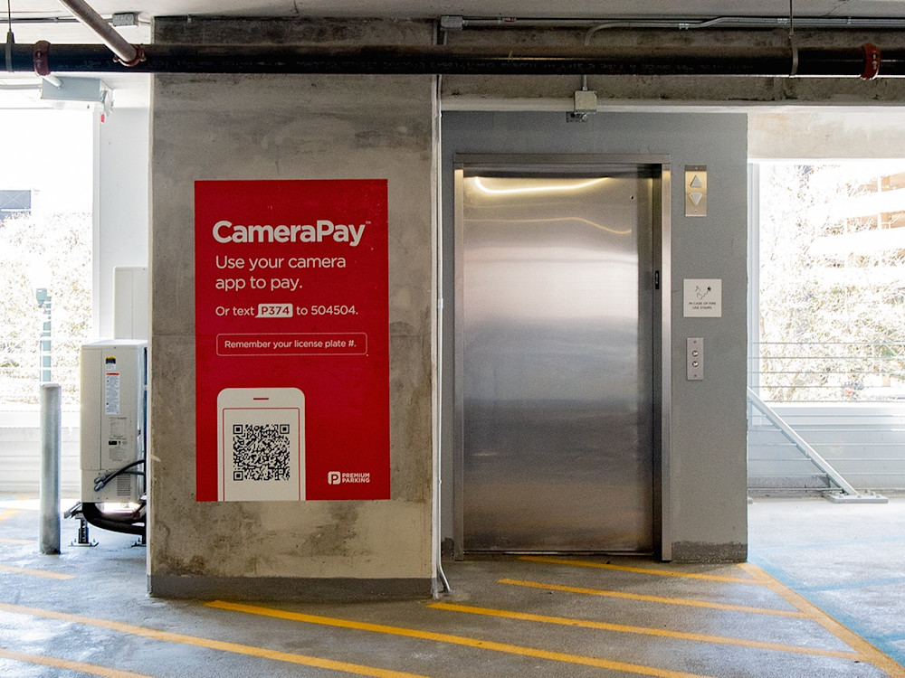 Camera Pay Sign - Odeon