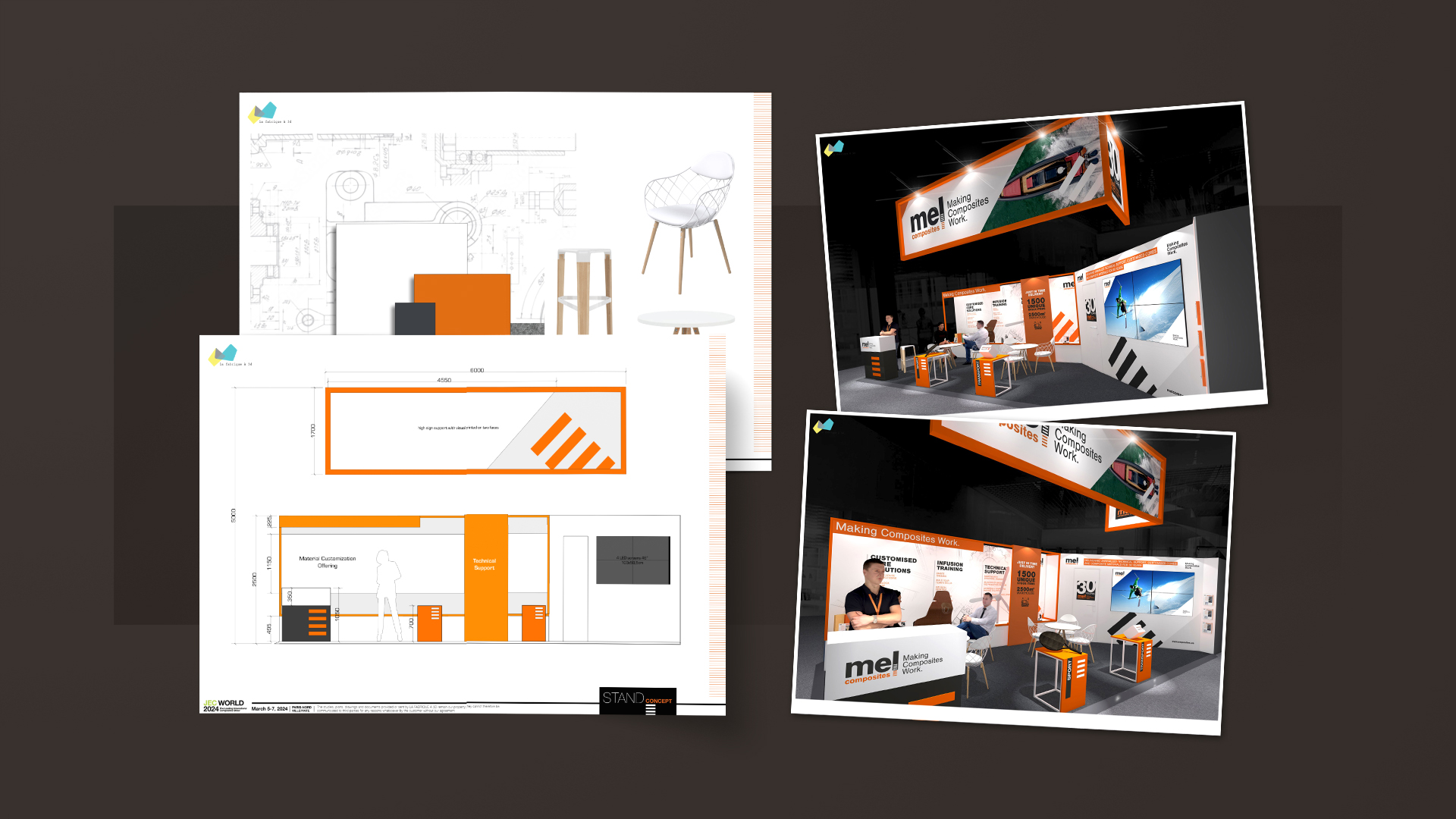 Mel Composites Event Stand Design and Build