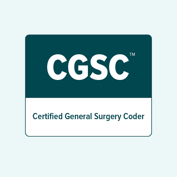 Certified General Surgery Coder Cgsc Certification Aapc Certified General Surgery Coder Cgsc Certification Aapc
