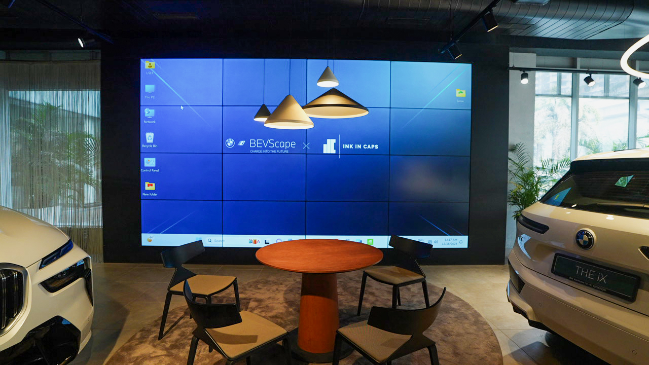 BMW - Interactive wall