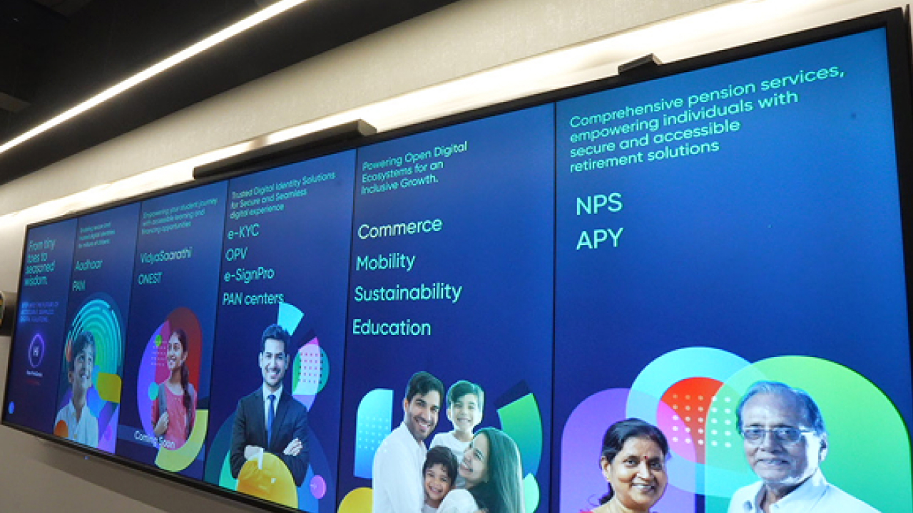 Interactive led wall